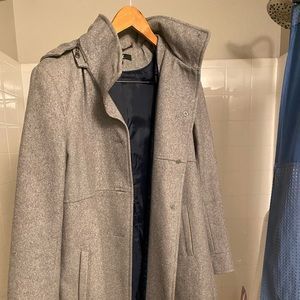 Grey Peacoat